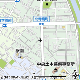 静岡県浜松市中央区北寺島町117周辺の地図