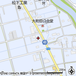 静岡県磐田市大原227周辺の地図