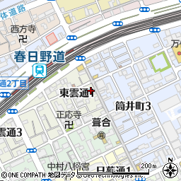 よつば薬局春日野店周辺の地図