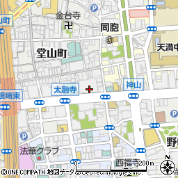 中華料理 金明飯店 東梅田店周辺の地図