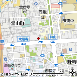 地魚食堂 鯛之鯛 梅田店周辺の地図