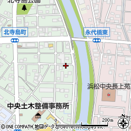 静岡県浜松市中央区北寺島町420周辺の地図