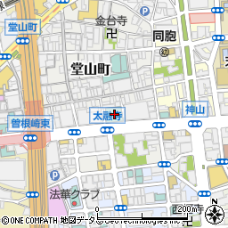 大阪東急ＲＥＩホテル周辺の地図