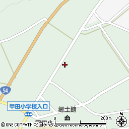 広島県安芸高田市甲田町上甲立331周辺の地図