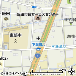 遠藤科学株式会社　浜松営業所周辺の地図