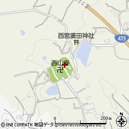静岡県牧之原市西山寺202周辺の地図