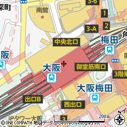 Ｃ＆Ｅ大丸梅田店周辺の地図
