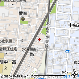 コスモ城東野江ロイヤルフォルム周辺の地図