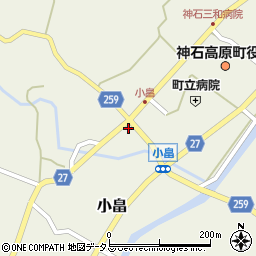 広島県神石郡神石高原町小畠2085周辺の地図