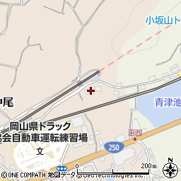 岡山県岡山市東区中尾473-4周辺の地図