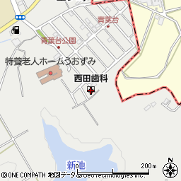 西田歯科周辺の地図