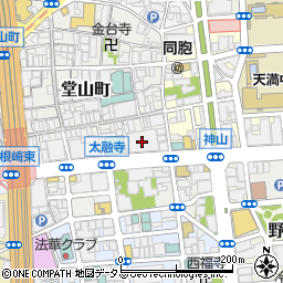 肉×鍋×韓国料理　韓国バル OKOGE東通り店周辺の地図
