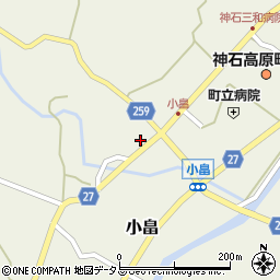 広島県神石郡神石高原町小畠2071周辺の地図