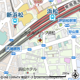 すき家浜松駅南口店周辺の地図