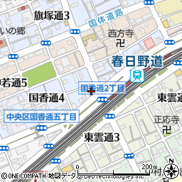 兵庫県神戸市中央区国香通3丁目1-2周辺の地図
