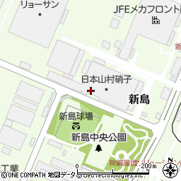 日本山村硝子周辺の地図