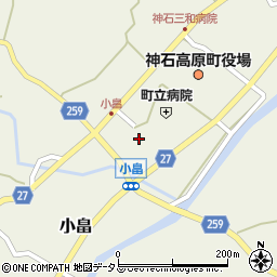 広島県神石郡神石高原町小畠1726周辺の地図
