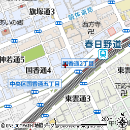 兵庫県神戸市中央区国香通3丁目1-19周辺の地図