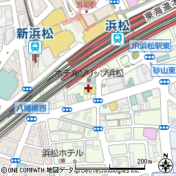 つぼ八 浜松駅前店周辺の地図
