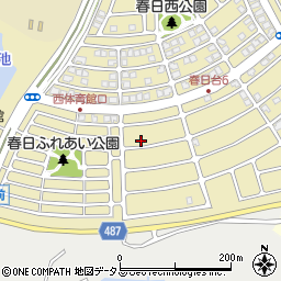 兵庫県神戸市西区春日台5丁目周辺の地図