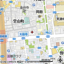 韓国料理 OKOGE 梅田東通り店周辺の地図