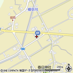 静岡県菊川市棚草519周辺の地図