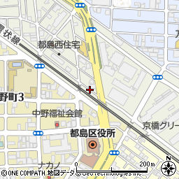 株式会社 都島ナース周辺の地図