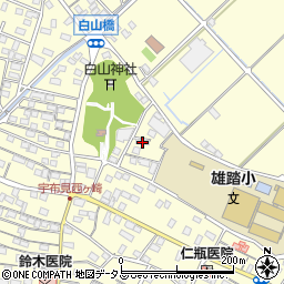 静岡県浜松市中央区雄踏町宇布見7905周辺の地図