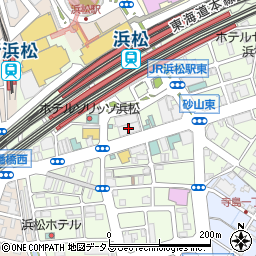 日本生命保険相互会社　ライフプラザ浜松・ご来店窓口周辺の地図