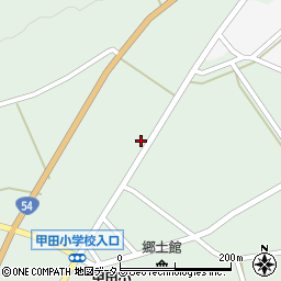 広島県安芸高田市甲田町上甲立511周辺の地図