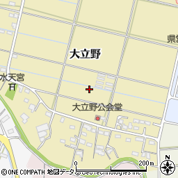〒438-0036 静岡県磐田市大立野の地図