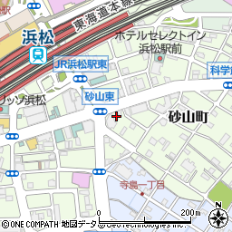 株式会社安藤間　浜松営業所周辺の地図