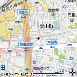 玄品 梅田東通周辺の地図