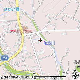 静岡県掛川市下土方1150周辺の地図
