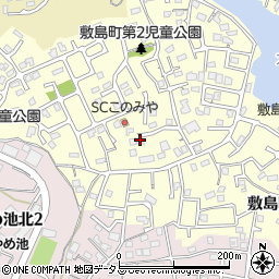 奈良県奈良市敷島町1丁目510周辺の地図