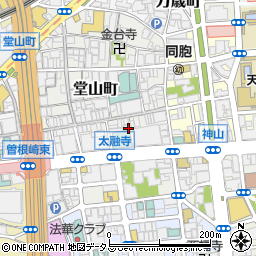 焼肉ホルモン 龍の巣 梅田ハナレ周辺の地図
