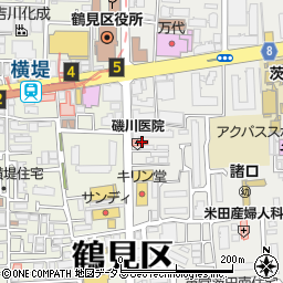 磯川医院周辺の地図