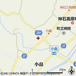 広島県神石郡神石高原町小畠2073周辺の地図
