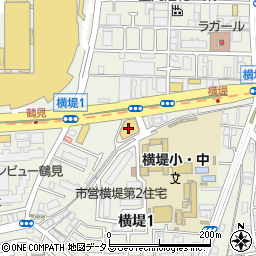 日産大阪鶴見店周辺の地図