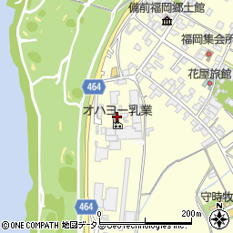 岡山県瀬戸内市長船町福岡1587周辺の地図