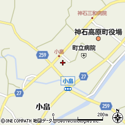 広島県神石郡神石高原町小畠1735周辺の地図