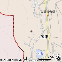 岡山県岡山市東区矢津1721周辺の地図