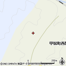 広島県三次市甲奴町西野152周辺の地図