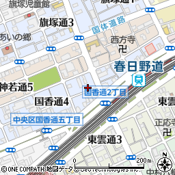 兵庫県神戸市中央区国香通3丁目2-3周辺の地図