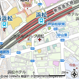 凸版印刷株式会社　浜松営業所周辺の地図