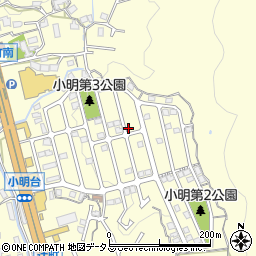 奈良県生駒市小明町2118-6周辺の地図