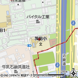 大阪市立茨田小学校周辺の地図