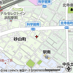 静岡県社会保険労務士会　浜松支部周辺の地図