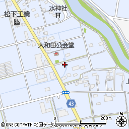 静岡県磐田市大原22周辺の地図