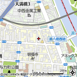 クレヴィア大阪同心ＣＥＮＴＲＡＬ周辺の地図